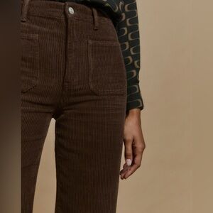 Reformation Alyssa Corduroy Wide Leg Pants - women’s 31, brown